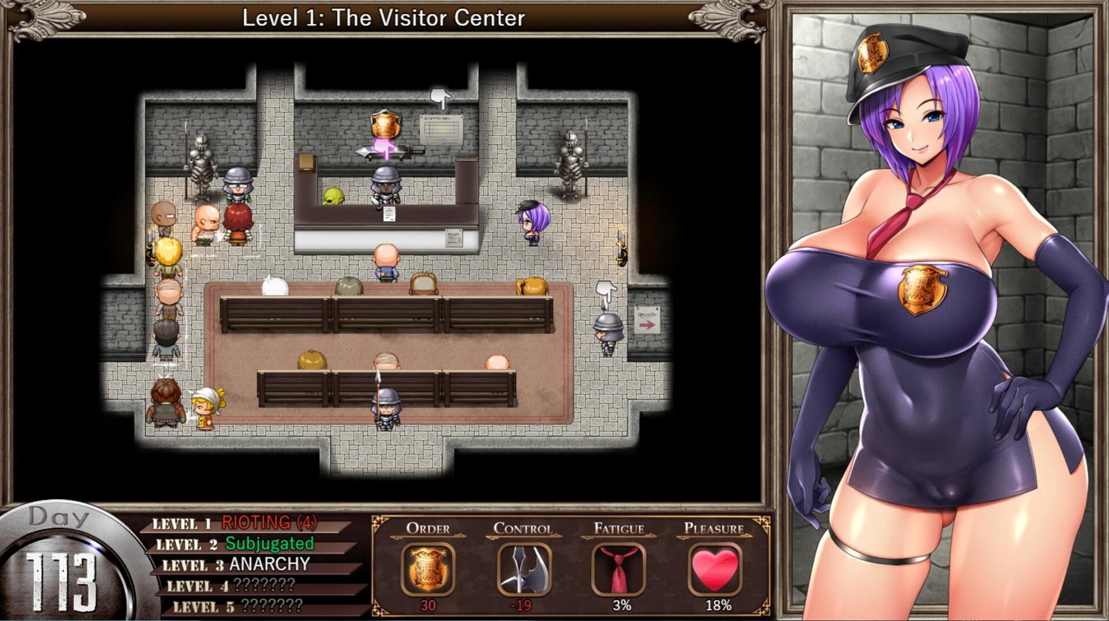 [1.64 GB] Karryn's Prison [1.3.0.61 + 3DLC] (Remtairy/さちなま) [uncen] [2021, jRPG, ADV, Anal, Große Titten, Blowjob, Bukkake, Korruption, Creampie, Footjob, Gruppe, Mastrubation, Monster, Spanking, Striptease, Tittenjob, Jungfrau] [rus, eng, Multi]