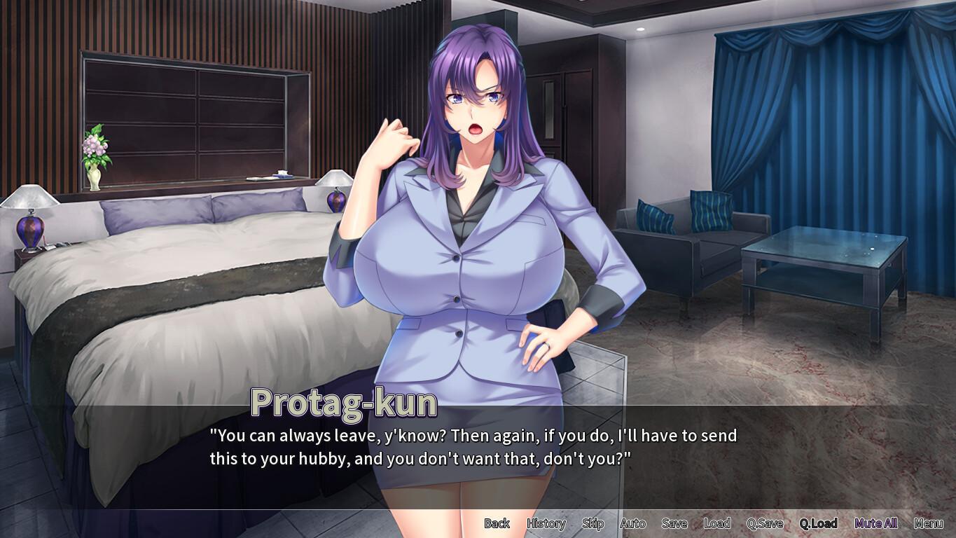 [838.9 MB] Meine Chefin, eine ernsthafte und coole verheiratete Frau mit großen Brüsten, schwängert mich und masturbiert! / Big Boobie Boss Blackmail [1.1.9] (Miel/Cherry Kiss Games/Yota Arimaki) [cen] [2024, ADV, Ahegao, Big Ass, Big Tits, Blowjob, Bukkake, Creampie, Cunnilingus, NTR, Rape/Ryona, Tittenjob, Vaginal, Ren'Py] [eng, chi. isp]