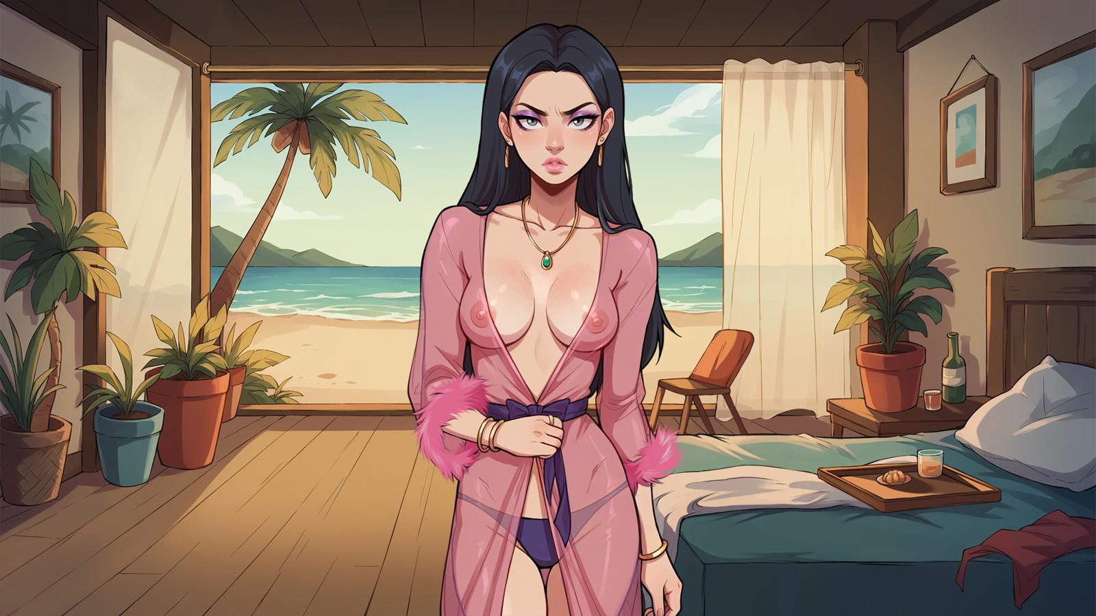 [925.4 MB] My Harem Vacation in a Time Loop [InProgress, 0.200] (Vortex Cannon) [uncen] [2024, Novel, Harem, Beach, All sex, Group, Creampie, Voyeur] [rus+eng]