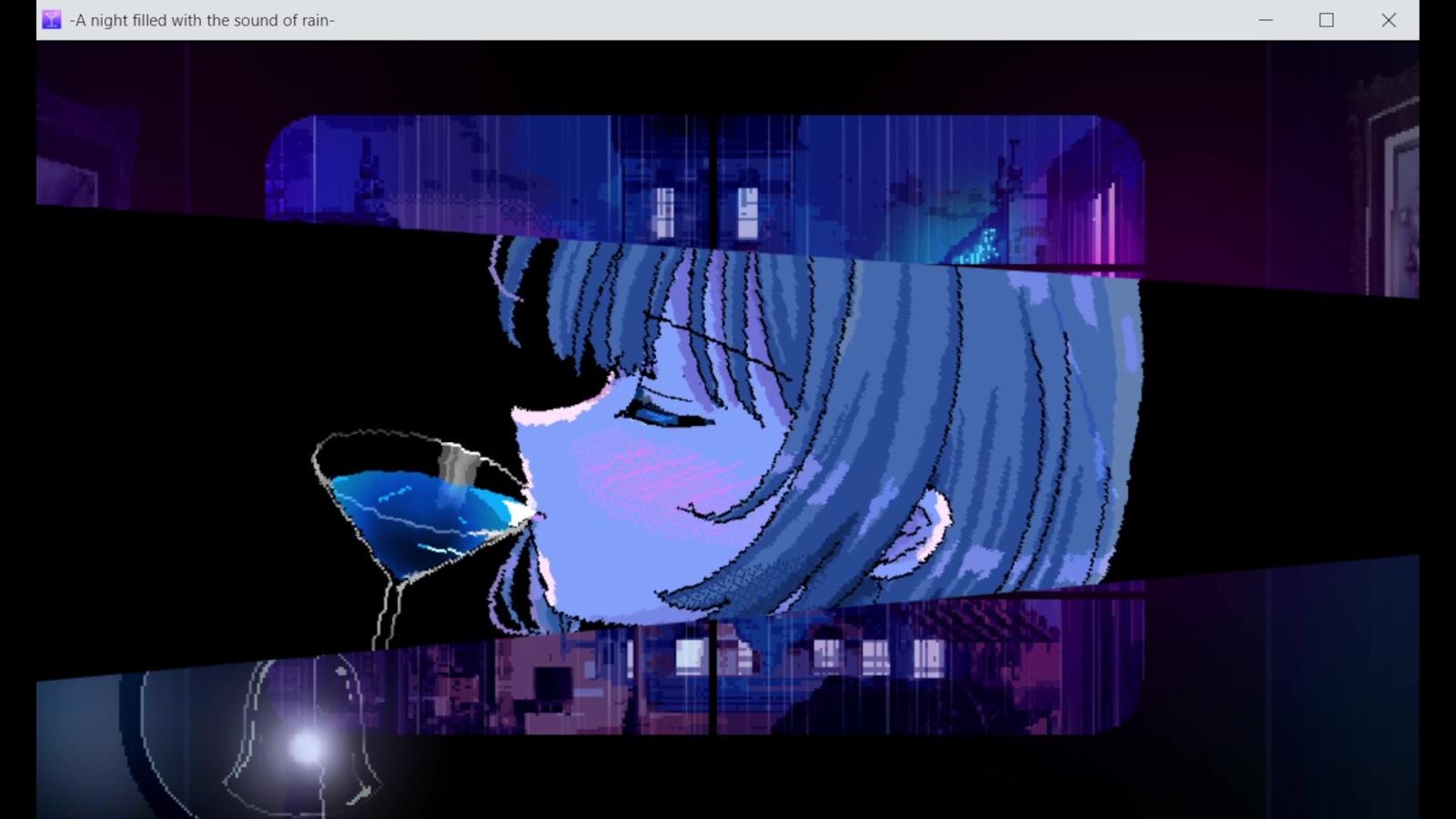 [436.6 MB] A night filled with the sound of rain ~ [1.0] (Retrolab.mini) [cen] [ 2024, ADV, dot/pixel, breasts, internal cumshot, blowjob, anal, Vaginal, Teasing, Male protagonist , Virgin, RPG Maker ] [rus]