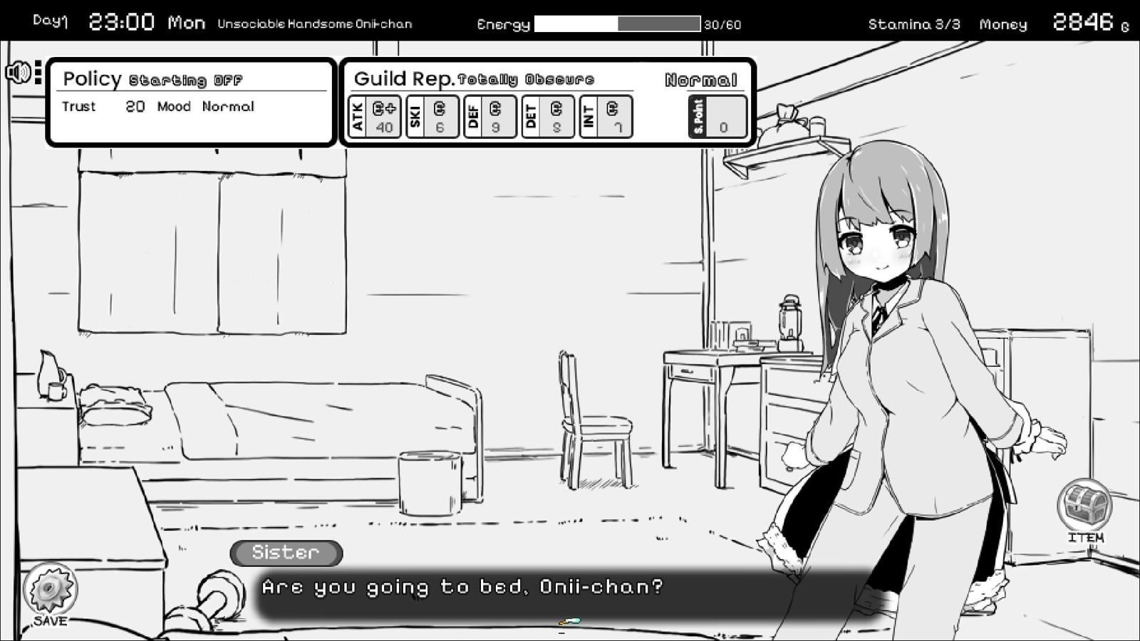 [693.6 MB] Living With Sister: Monochrome Fantasy [1.04 + 2 DLC] (Inusuku / Kagura Games) [uncen] [2021, jRPG, Touch/Feel, Young, Sister, Incest, Sleep Sex, Bukkake, Creampie, Masturbation, Anal, Wolf RPG Editor] [eng]