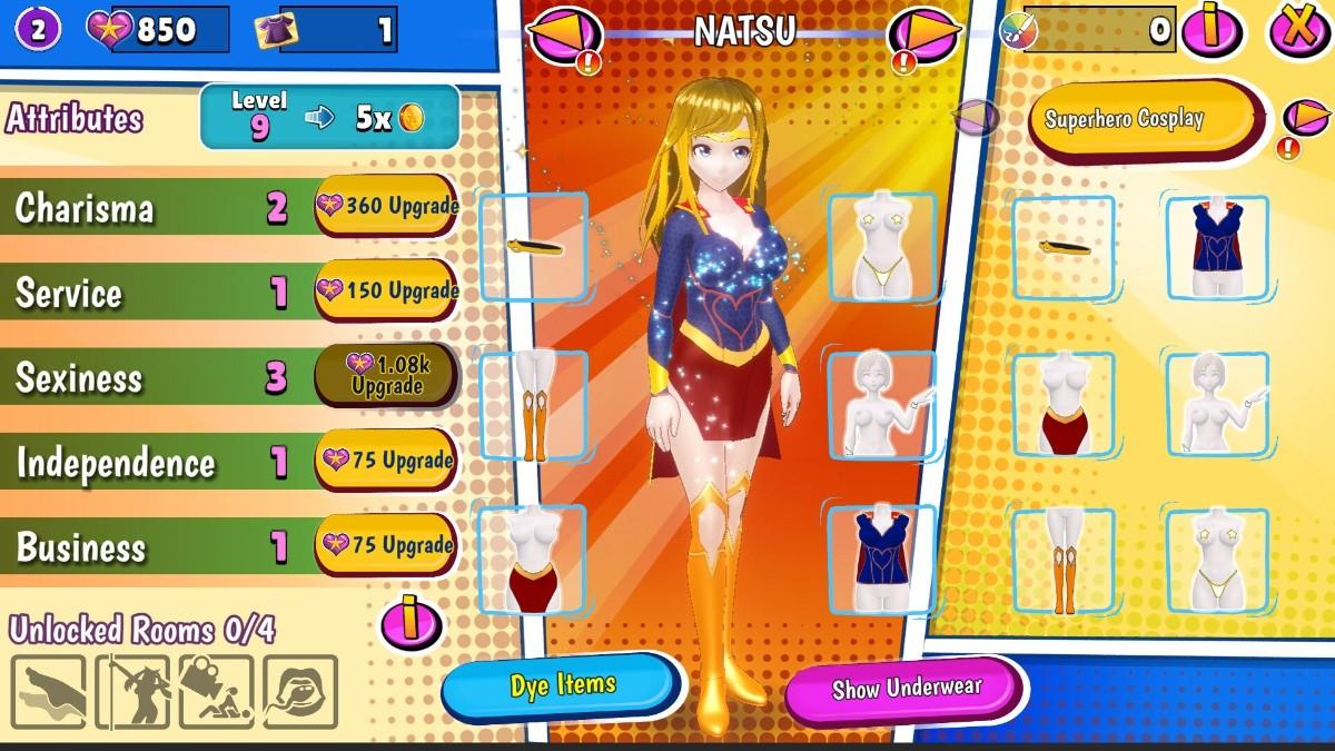 [2.56 GB] Kinky Cosplay Heroes [1.56.2] (Sexy Hentai Games Factory) [uncen] [2024, SLG, RPG, ADV, Management, Idle/Clicker, Animation, Anal, Oral, Vaginal, Group, BDSM, Unity] [eng, rus]