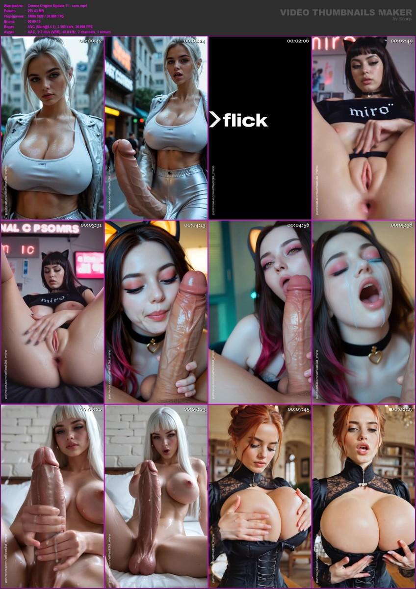 [3.06 GB] Miro (Affect3D) - Cereene Origins [Patreon] / Miro - Seren Orijing [2025, AI, Futa, DickGirl, Futanari, Huge Dicks, Huge Tits, Anal, Bdrip] [Eng] [1440p] [1440p]
