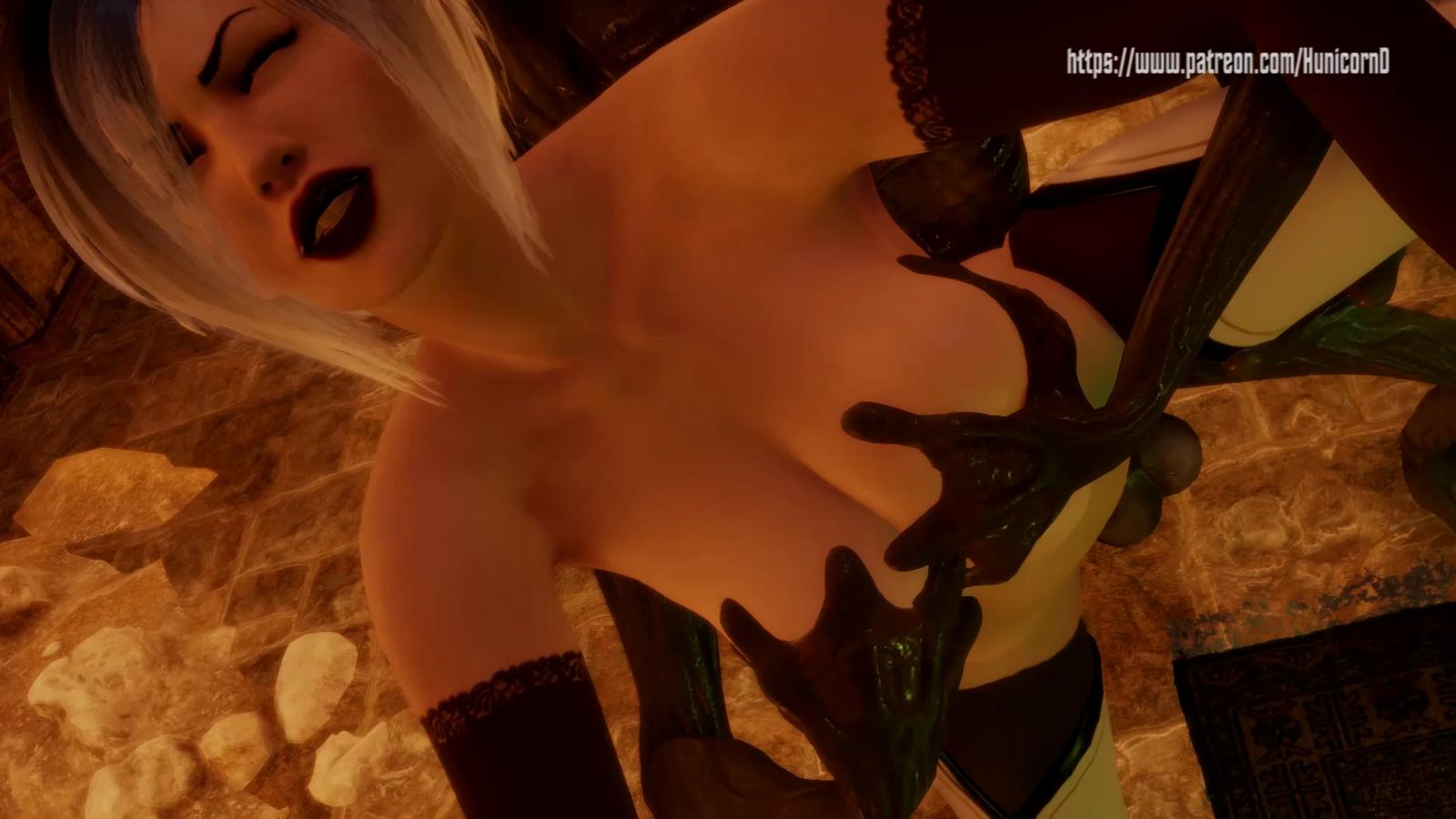 [1.28 GB] Lost Fantasia tales Gargoyles problem (HunicornD) [2025, 3DCG, Parody, Animated, Oral sex, Vaginal sex, Anal sex, Creampie, Monster, Voiced, WEB-DL] [1080p]