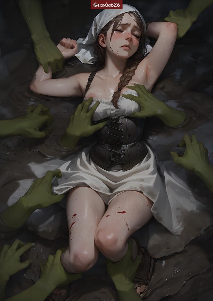 [68.2 MB] exodus626 — Princess of The Fallen Kingdom 1 [Chinese] [AI Generated] [cen] [AI, Village, Young, Old, Anal, Oral, Vaginal, Group, Creampie, X-Ray] [jap]