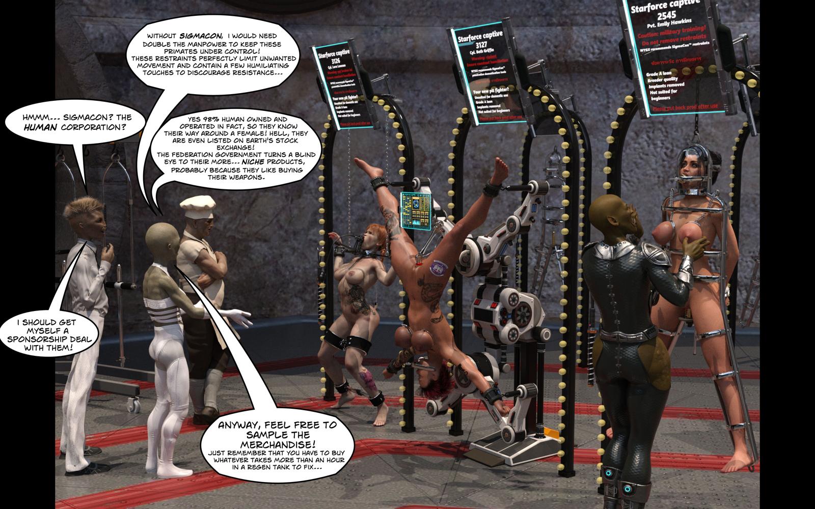 [6.4 GB] [Comix] cortizone - Next Level Chef, Parts 1-7 [3DCG, BDSM, Guro, Bondage, Monsters, Sci-Fi, Submission, Graphic Violence, Torture, Humiliation, Milking, Body Modification, Hardcore, X-Ray, Public] [JPG] [eng]