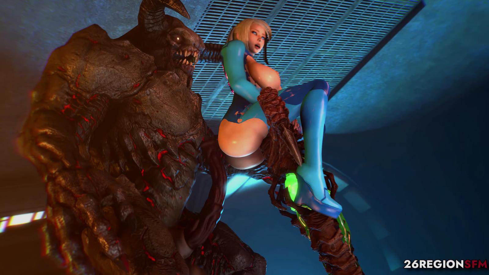 [294.1 MB] Samus vs Baron of Hell (26GionsFM) [2025, 3DCG, animado, sexo oral, sexo anal, dublado, creampie, monstro, paródia, ficção científica, horror, web-dl] [2160p]