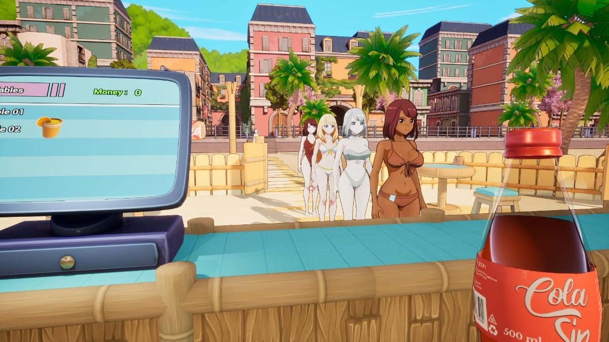 [2.62 GB] Waifu Beach Bar [2025-06-01] (Jeux Karuna) [Uncen] [2025, SLG, 3D, Animation, plage, bikini, anal, oral, vaginal, irréel] [Rus, Eng]