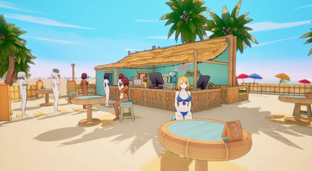 [2.62 GB] Waifu Beach Bar [2025-06-01] (Jeux Karuna) [Uncen] [2025, SLG, 3D, Animation, plage, bikini, anal, oral, vaginal, irréel] [Rus, Eng]