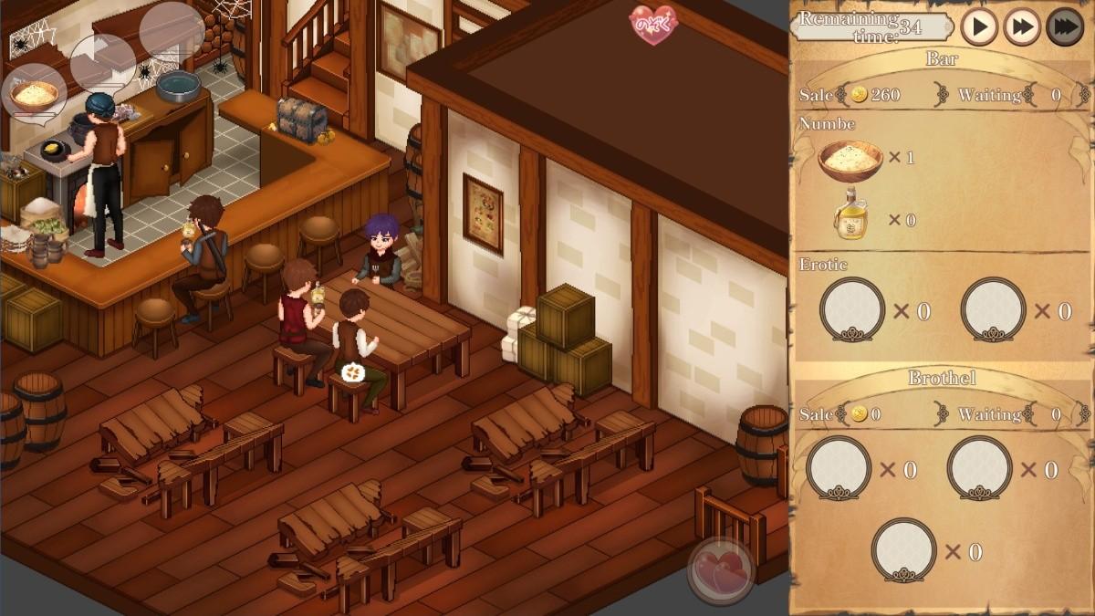 [3.24 GB] Dreamy Tavern and Hidden Guidance [1.00] (Rice and Steak Restaurant) [CEN] [2025, SLG, JRPG, Management, Adv, Animation, Dot / Pixel, Fantasy, Protagoniste masculin, anal, oral, vaginal, groupe, viol, BDSM, prostitution, formation sexuelle, NTR / Netorare, Unity] [RUS (Auto)]