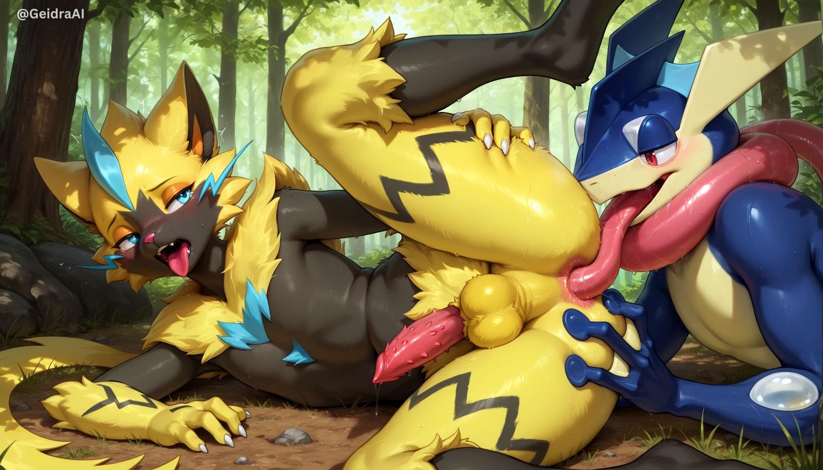[3.12 GB] [Art] Collection / Colección Geidraai de Neuroartes Geidraai [AI, Gay / Yaoi, Furry, Femboy, Yiff, Big Ass, Oral, ANA, Pokemon] [JPG]