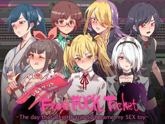 [1.68 GB] Ticket to do it - The day the woman I found became a live masturbation toy - / Free Fuck Ticket ~The day that all girls around became my SEX toy ~ [1.01] (Nyu Kobo) [uncen] [2021, jRPG, Anal, Oral, Vaginal, Mind Control, Creampie, Urination, Scat, RPG Maker] [rus]