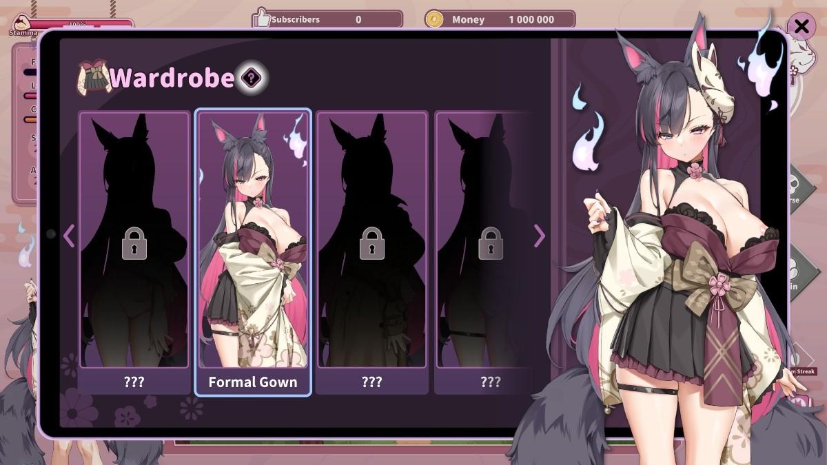 [12.01 GB] Mirai's Midnight Stream [Final] (Fox House) [uncen] [2025, SLG, RPG, ADV, Animation, Fantasy, Anal, Oral, Vaginal, BDSM, Monster Girl, Kitsune, Maid, Big Tits, Lingerie, Miko, Toys, Creampie, Footjob, Enema, Unity] [jap, eng]