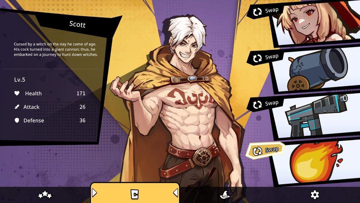 [1.7 GB] Cock Cannon [1.4.0] (MuraMura) [cen] [2025, jRPG, Arcade, Platformer, ADV, Animation, Fantasy, Anal, Oral, Vaginal, Rape, BDSM, Monsters, Witch, Unity] [eng]