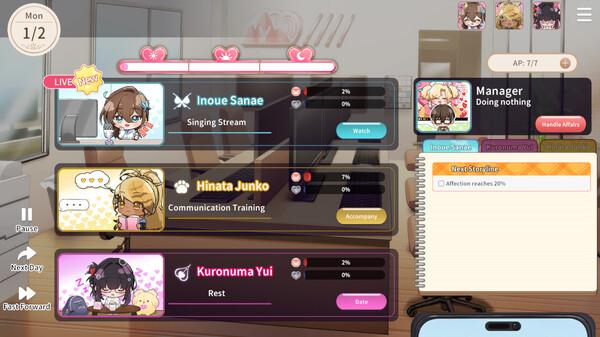 [10.3 GB] V-LOVER! Deluxe Edition [0.0.94 build 2506232316] (Hentopia/ LewdLoco) [uncen] [2025, SLG, RPG, Management, Аnimation, Male Protagonist, Harem, Drama, Oral, Blowjob, Footjob, Vaginal, Masturbation, Big Tits, Mature, Idol, Unity] [eng, jap, chi, multi]
