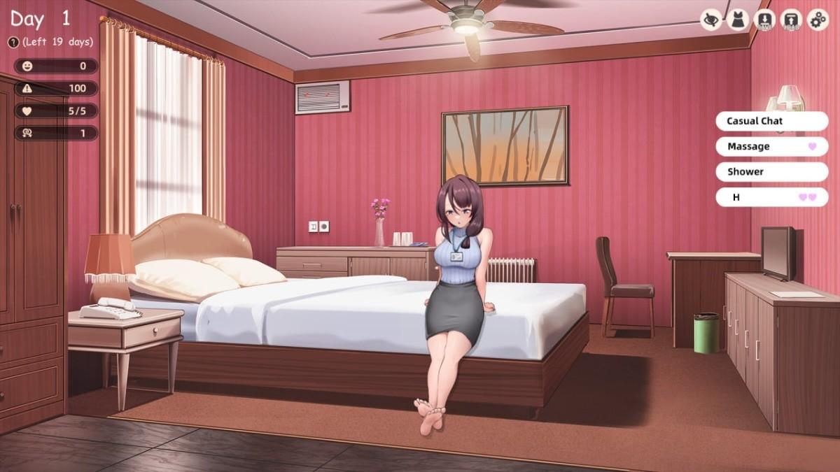 [1.49 GB] Lovey-Dovey Lockdown [1.0] (Mango Party) [uncen] [2025, SLG, ADV, Animation, Mystic, Anal, Oral, Vaginal, BDSM, Male Protagonist, Big Tits, NTR] [eng, jap]
