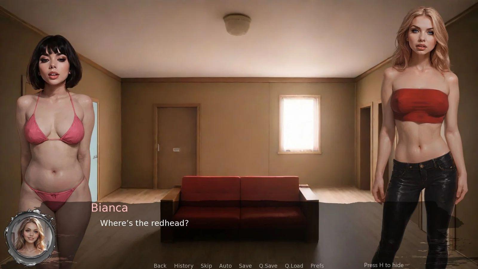 [1.1 GB] Três e um a mansão amaldiçoada [inprogressista, 0,2 Nível 1] (Homem de Icecream Van) [Uncen] [2025, Adv, AI, pornografia real, peitos grandes, bunda grande, boquete, sedução, Voyeur/Peeping, Ballgag, Creampie, Tentáculos, Ren'py] [Eng]