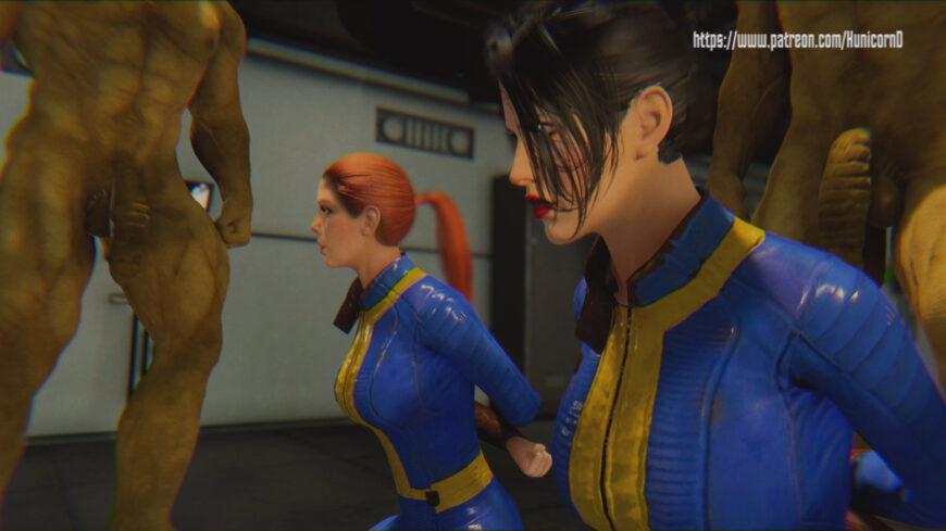 [839.1 MB] Fallout Shelter69 (HunicornD) [2025, 3DCG, Parody, Animated, Oral sex, Vaginal sex, Anal sex, Group sex, Multiple penetration, Creampie,Monster, Voiced, WEB-DL] [eng] [1080p]