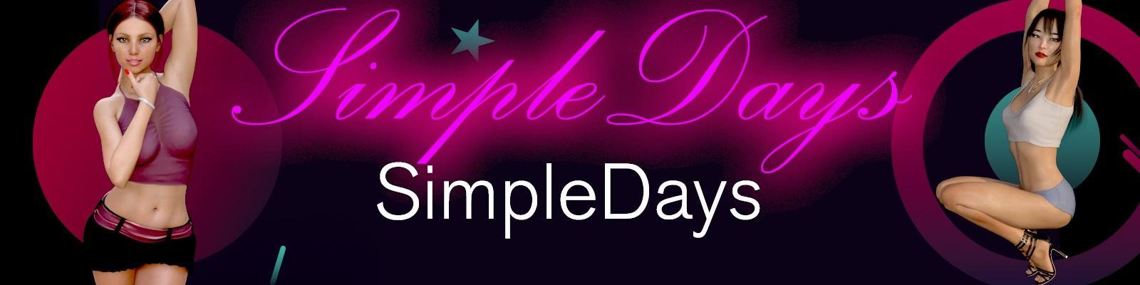 [4.38 GB] Simple Days [InProgress, 0.20.1 Full] (Mega Lono) [uncen] [2020, ADV, Sandbox, 3DCG, Animation, Harem, Romance, Anal, Oral, Vaginal, Group, Interracial, NTR/Netorare, Forced, Rape/Ryona, Lesbian/Yuri, BDSM, Drugs, Toys, Milking, Male Protagonist, Pregnant, Ren'Py] [rus+eng]