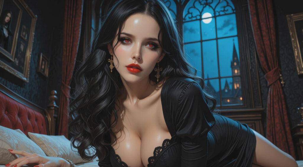 [1.41 GB] NeuralDesires - Vampire (Neural Desires) [2025, 3DCG, AI, Big tits, Oral, Vaginal, WEB-DL] [eng] [1080p]