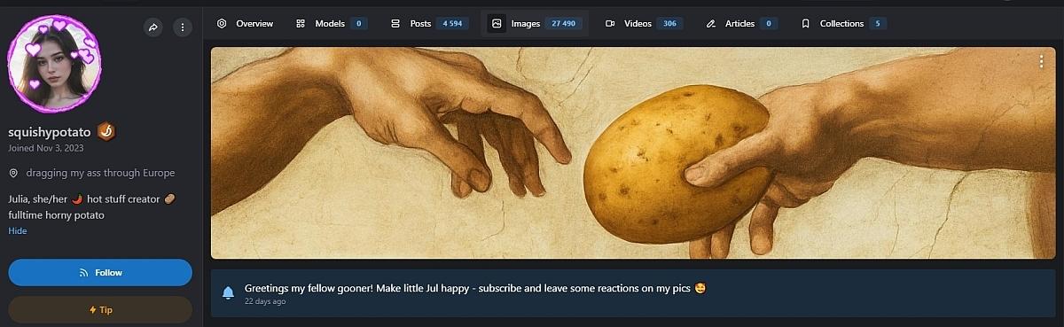 [628.4 MB] Squishypotato AI animation collection / Squishypotato Collection of AI Animations (250 micro-clips) (Squishypotato) [2025-2026, AI, Animation, Teen, Young, Straight, All Sex, Hardcore, Big Dick, Fingering, Blowjob, Deepthroat, Oral, Anal, Cumshot, Creampie, WEBRip] [~720, 1280p, 1920p]