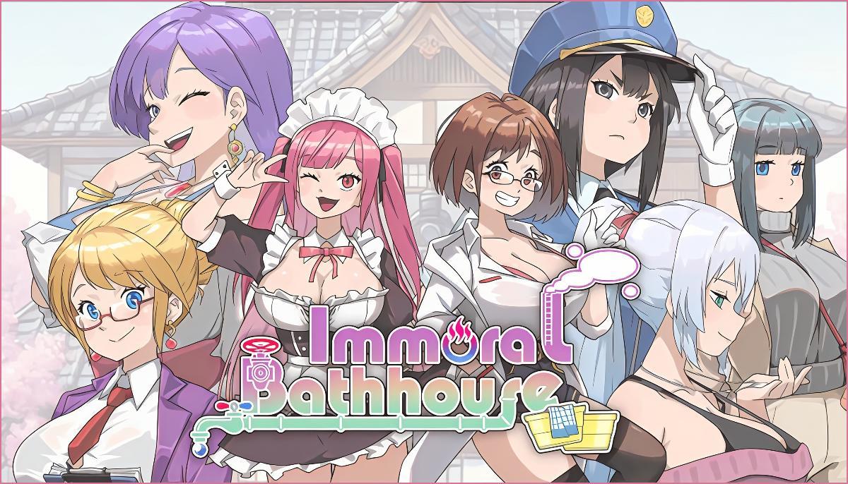 [4.25 GB] Immoral-Bathhouse [1.0] (LewdLoco) [uncen] [2026, SLG, ADV, Анимация, Мини-игры, Менеджмент, Мистика, БДСМ, Мужчина-протагонист, Unity] [eng, rus(auto)]