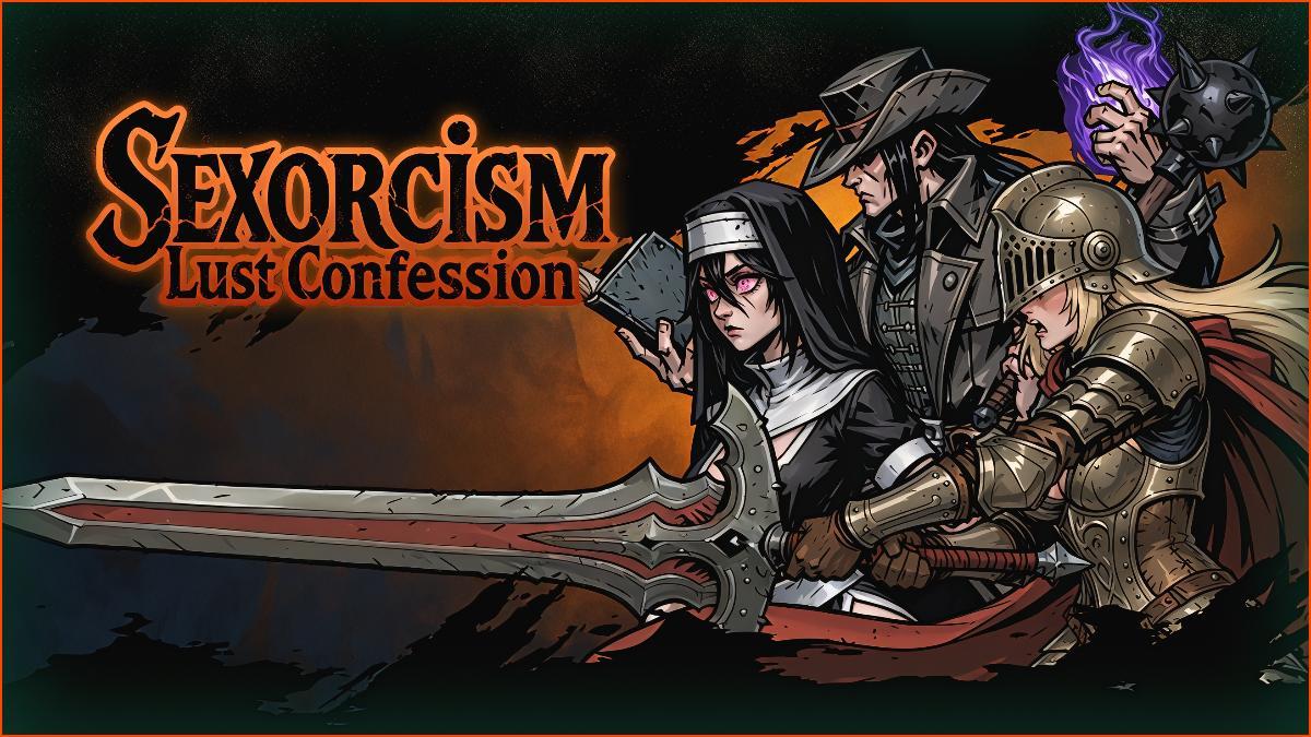 [3 GB] Sexorcism: Lust Confession [1.0] (Kinky Business Group) [uncen] [2026, RPG, Strategy, ADV, Card game, Roguelike, Animation, AI, Dark Fantasy, Dungeon, Anal, Oral, Vaginal, Group, Rape/Ryona, BDSM, Male Protagonist, Futa, Demon, Monster Girl, Monster, Zombie, Win, Lin, Unity] [rus, eng]