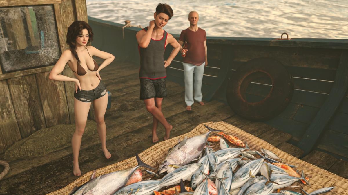 [884.4 MB] The Beach House [InProgress, 0.5] (Roki) [uncen] [2026, ADV, 3DCG, Animation, Oral, Group, Masturbation, Handjob, Incest, Teasing, Lesbian/Yuri, Male Protagonist, Mature, Young, Age Disparity, Teen, Win, Lin, APK, Indie, Ren'Py] [rus]
