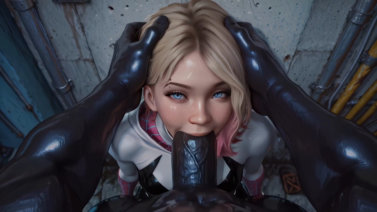 [372.7 MB] Spider-Man: Into the Spider-Verse - Spider-Woman gains even greater power after being penetrated by the Venom symbiote's massive penis (AI Animation) [2026, 3DCG, AI, Fantasy, Oral, Vaginal, Creampie, in Mouth, Blowjob, Doggystyle, Huge Dick, 1080p]