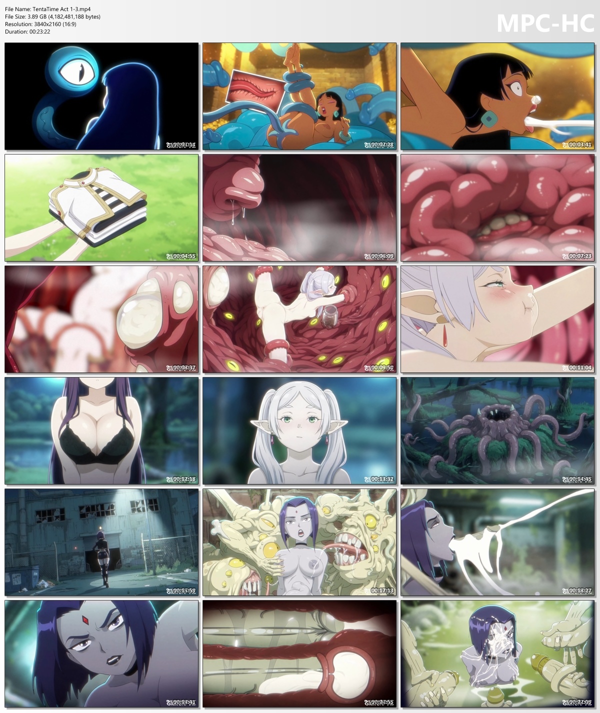 [3.9 GB] TentaTime Act 1-3 (StickySpoodge) [2025-2026, 2DCG, AI CG, Animated, Anal Sex, Bukkake, Creampie, Groping, Group Sex, Internal View, Interracial, Monster, Multiple Penetration,Oral sex, Parody, Teasing, Tentacles, Vaginal Sex, WEB-DL] [eng] [2160p]