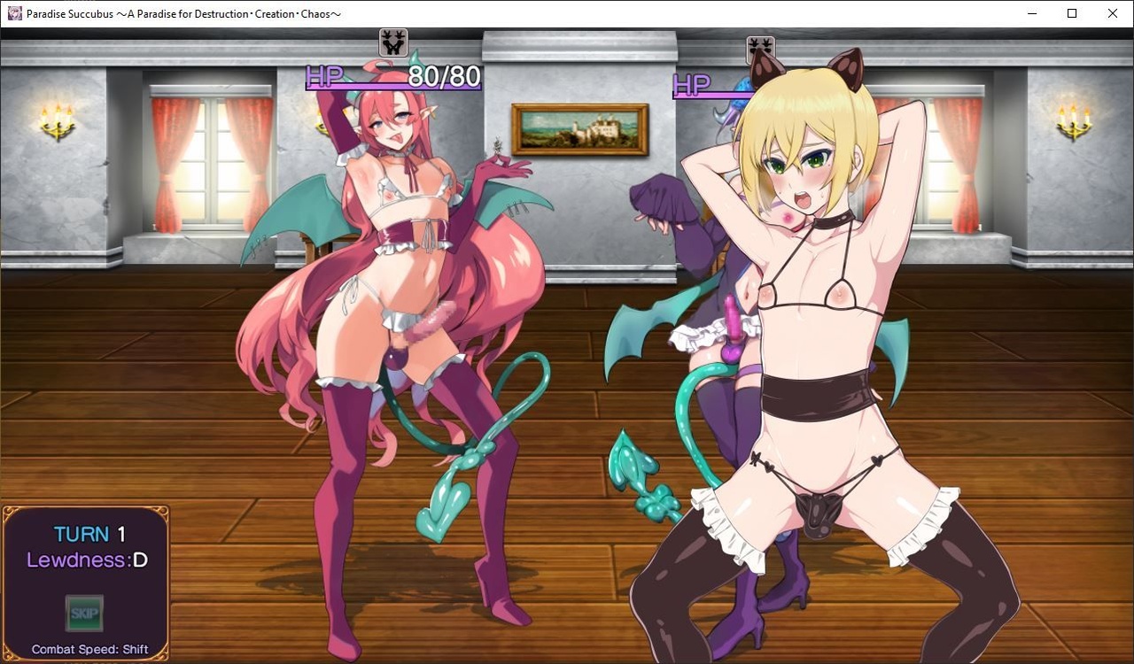 [1.36 GB] Paradise Succubus ~A paradise of breaking commandments, creation, and chaos~ / Paradise Succubus [1.05] (Shiganoma) [cen] [2026, jRPG, Roguelike, Fantasy, Group, Battlefuck, Straight, Gay/Yaoi, Femdom, Gender Bender, Transformation, Clothes Changing, Crossdressing, Male Protagonist, Futa/Trans Protagonist, Futa, Femboy/Sissy/Trap, Succubus/Incubus, Win, Pro, RPG Maker] [eng]