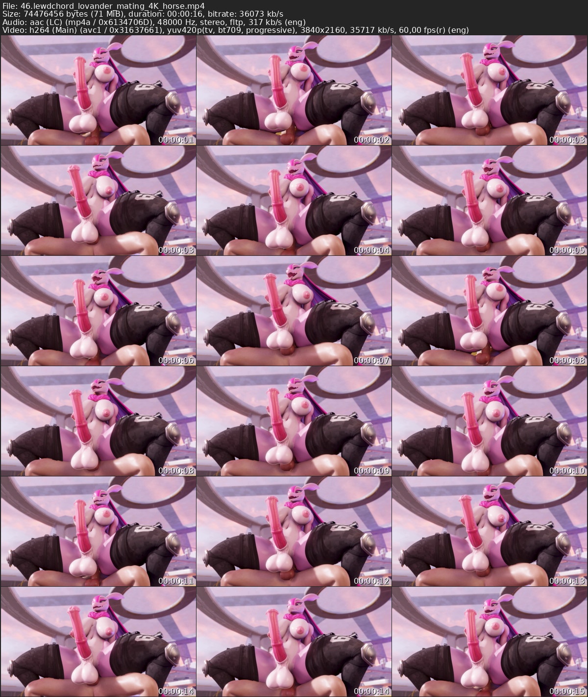 [16.2 GB] Lewdchord 4K Collection / Коллекция 4K анимаций Lewdchord (Lewdchord) [2022-2026, 3DCG, Animation, Fantasy, Home, Anal, Oral, Vaginal, Solo, Masturbation, Blowjob, Handjob, Doggystyle, Straight, Toys, Dildo, Big Tits, Big Ass, Female Protagonist, Futa, Furry/Yiff, SiteRip] [eng] [2160p]