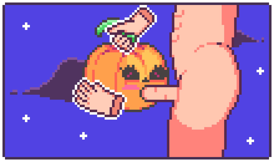 [114.8 MB] Pumpkin Love (Samurai Drunk) [uncen] [2024, SLG, Idle/Clicker, DOT/Pixel, Анимация, Оральный, Минет, Вагинальный, Кремовый пирог, Межвидовой, Большие сиськи, Большая задница, Девушка-монстр, Единство] [англ]