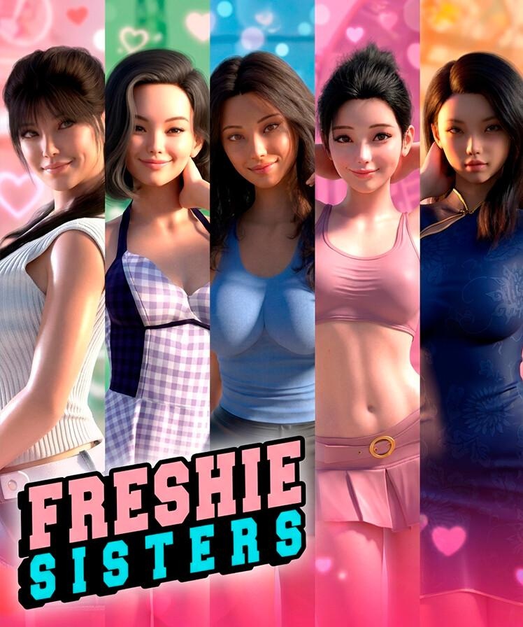 [1.32 GB] FRESHIE SISTERS [v1.0] (Bimbo Sisters Games) [uncen] [2026, ADV, Idle/Clicker, Puzzle, Mini-games, 3DCG, Animation, Drugs, Violence, Oral, Vaginal, Group, Gangbang, Orgy, Creampie, Incest, Nudity, Teasing, Touching, Straight, Lesbian/Yuri, BDSM, Toys, Big Tits, Big Ass, Male Protagonist, Win, Lin, Indie, Ren'Py] [jap+chi+eng+rus+multi]