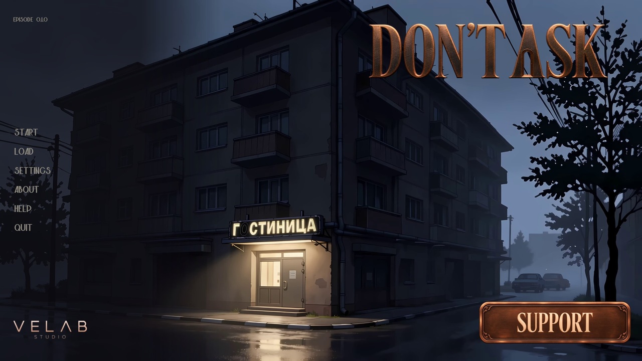 [317.6 MB] Don't Ask / Не спрашивай [InProgress, 0.1.2] (Velab Studio) [uncen] [2026, ADV, Multiple Endings, AI, Animation, Voiced, Detective, Drama, Fantasy, Vaginal, Straight, Voyeurism/Peeping, Big Tits, Male Protagonist, Milf, Furry/Yiff, Win, Indie, Ren'Py] [rus+eng]