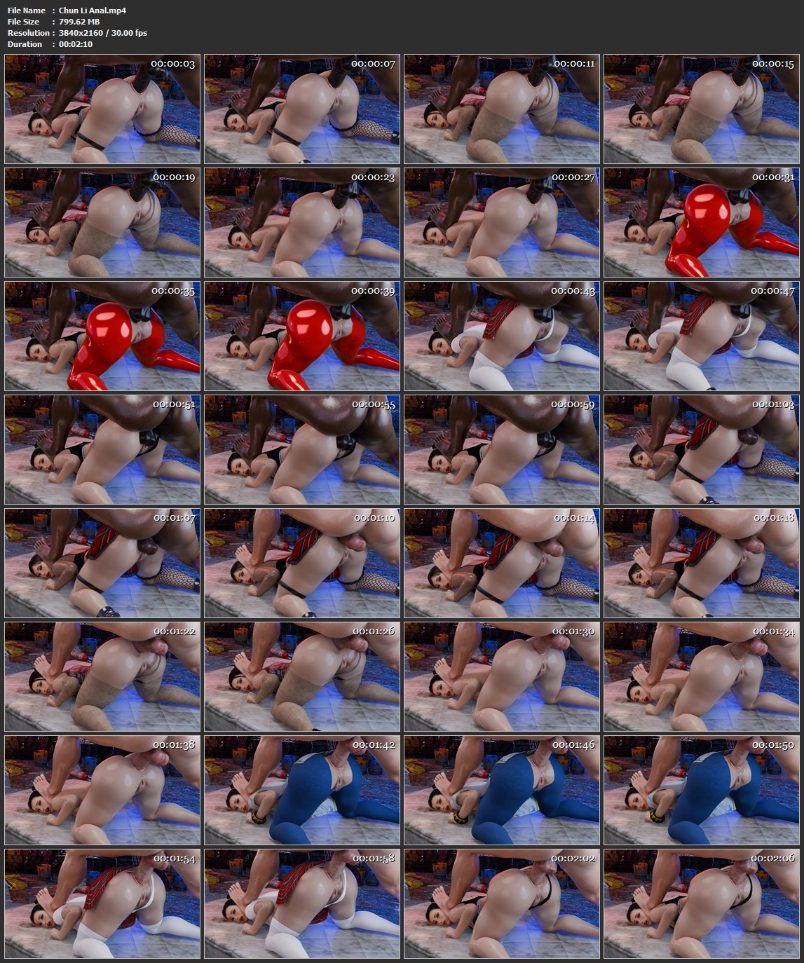[800.1 MB] Chun Li Anal (SaveAss) [2026, 3DCG, Anal, Straight, Female Protagonist, WEB-DL] [eng] [2160p]