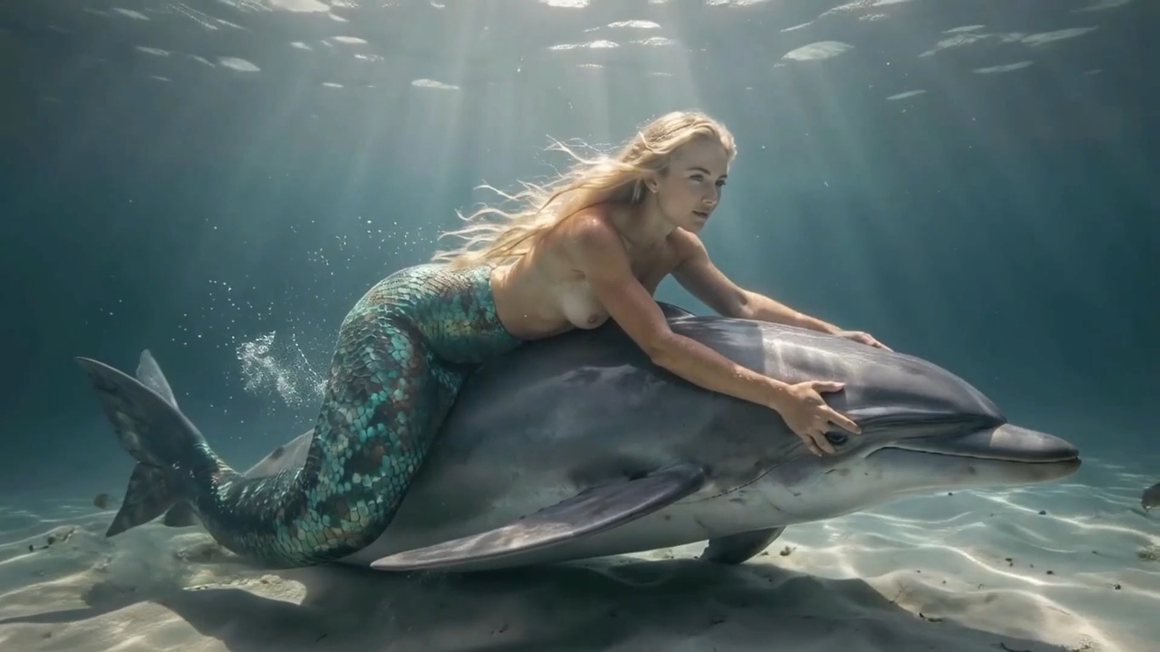 [1.58 GB] Lesbian mermaid romance (AiPorn) [2026, AI, Fantasy, Nudity, Kissing, Lesbian/Yuri, Female Protagonist, WEB-DL] [eng] [1080p]