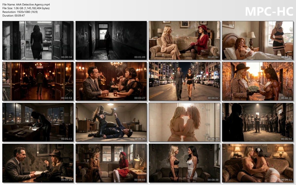 [1.07 GB] AAA Detective Agency (AiPorn) [2026, AI, Fantasy, Nudity, Kissing, Lesbian/Yuri, Toys, Female Protagonist, Muscular, WEB-DL] [eng] [1080p]