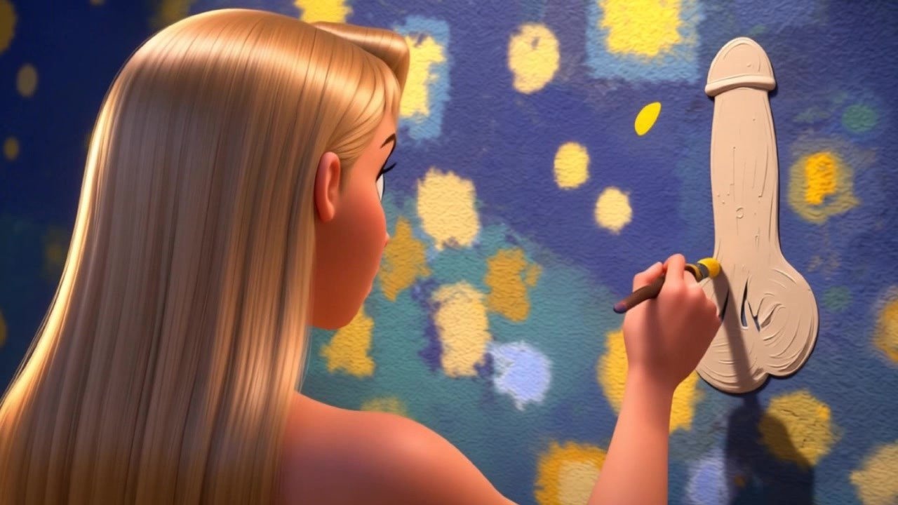 [83.8 MB] Rapunzel. Slutty story. Episode 1 (Jet Pisces Studio) [2026, AI, Babyface, Barely Legal, Bikini, Cartoon, Exhibitionism, Public Nudity, Skinny, Topless, Teen, Virgin, Rapunzel, HDRip] [rus] [720p]