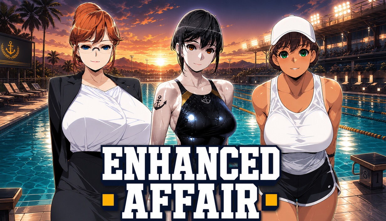 [946.8 MB] Enhanced Affair / Улучшенный Роман [1.0] (Creamhouse) [uncen] [2026, ADV, SLG, Multiple Endings, Animation, Live2D, Voiced, Romance, Sports, Daily Living, Living Together, Party, Hostel, University, Oral, Vaginal, Blowjob, Titsjob, NTR/Netorare, Consensual, Nudity, Seduction, Teasing, Kissing, Straight, Big Tits, Big Ass, Tattoo, Dark Skin/Tanned, Ashamed, Black Hair, Brown Hair, Red Hair, Clothes Changing, Bikini, Glasses, Sport Uniform, Swimsuit, Milf, Teen, European, Beauty, Emotional, Tomboy, Sportsmen, Student, Win, Indie, Ren'Py] [rus+jap+eng+multi]