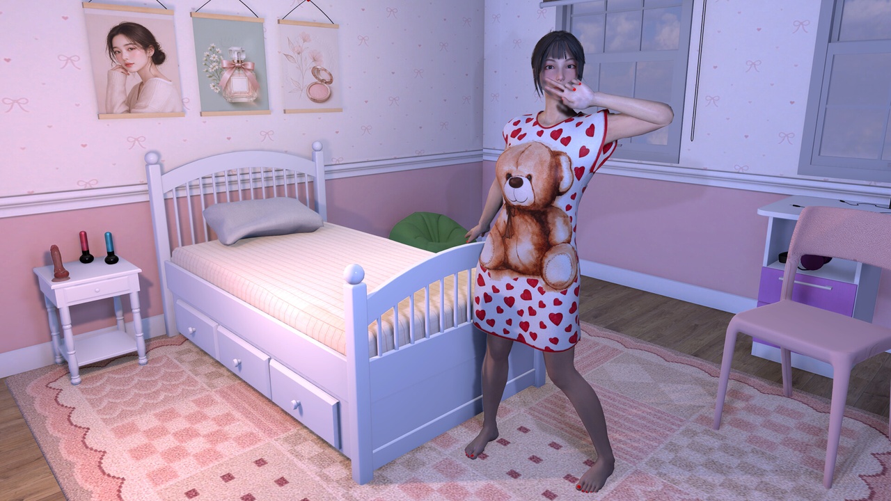 [7.25 GB] Korean GIRLS: Naughty at Home [v1.0] (RedHub VR) [uncen] [2026, SLG, VR, 3D, Animation, Voiced, RuVoiced, Harem, Home, Anal, Oral, Vaginal, Cumshot, Creampie, Multiple Orgasms, Consensual, Nudity, Seduction, Posing, Teasing, Touching, Straight, Toys, Dildo, Clothes Changing, Apron, Cosplay, Nylon, Male Protagonist, Young, Timid, Yandere, Win, Indie, Unity] [jap+chi+eng+rus+multi]