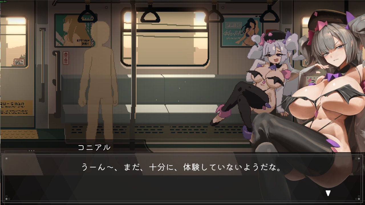 [1.67 GB] Train45 / Train 45 [1.0.6.4] [Wand-erers] (Elniko / Mango Party) [uncen] [2026, Action, SLG, ADV, Side-scroller, Arcade, Puzzle, Multiple Endings, Roguelike, DOT/Pixel, Animation, Voiced, Fantasy, Mystic, Romance, City, Anal, Oral, Vaginal, Group, Cumshot, Facial, Creampie, Blowjob, Titsjob, Doggystyle, Chikan/Molester, X-Ray, Consensual, Nudity, Teasing, Kissing, Straight, Juices, Big Tits, Big Ass, Shaved Pussy, Dark Skin/Tanned, Ahegao, Black Hair, Blonde Hair, Short Hair, Bikini, Cosplay, Stockings, Male Protagonist, Virgin, Beauty, Cute, Horny, Angel, Demon, Ghost, Gal/Gyaru, Monster, Officelady, Win, Indie, Godot] [rus, eng, jap, chi]