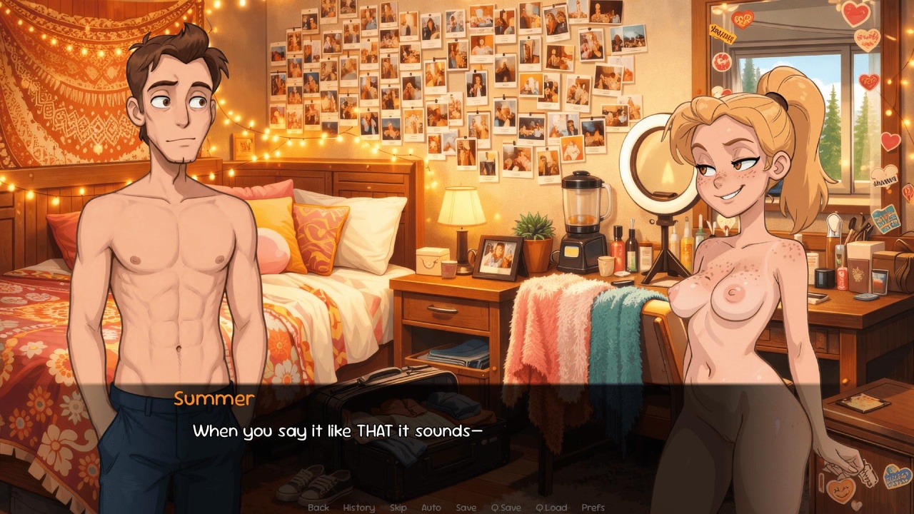 [2 GB] Golden Hours [InProgress, 0.5.5 Premium] (Deviant Dreams) [uncen] [2026, ADV, Sandbox, AI, Animation, Harem, Romance, Sex Industry, Anal, Oral, Vaginal, Solo, Masturbation, Creampie, Incest, Teasing, Straight, BDSM, Corruption, Exhibitionism, Prostitution, Voyeurism/Peeping, Toys, Big Tits, Big Ass, Ahegao, Male Protagonist, Pregnant, Win, Lin, Indie, Ren'Py] [rus+eng]