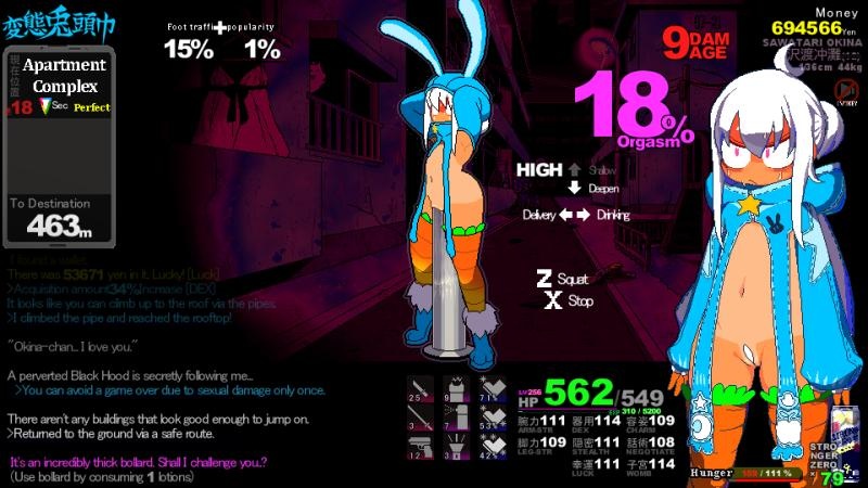 [108.9 MB] Hentai Rabbit Hood / Hentai Rabbit Hood [InProgress, v.2026-09-18] (DKT-DOKATA) [uncen] [2021, RPG, ADV, Action, Idle/Clicker, Arcade, Survival, Turn-Based, Voiced, Dystopian, Crime, Drugs, Fight, Sex Industry, Violence, Anal, Oral, Deepthroat, Swallowing, Vaginal, Group, Gangbang, Masturbation, Creampie, in Mouth, Multiple Orgasms, Blowjob, Assjob, Clothed, Interracial, Interspecies, Stuck, X-Ray, Teasing, Touching, Extreme, Rape/Ryona, Straight, BDSM, Domination, Submission, Corruption, Exhibitionism, Harassment, Humiliation, Prostitution, Public, Voyeurism/Peeping, Guro, Belly Inflation, Toys, Juices, Small Tits, Big Tits, Huge Tits, Big Areolas, Big Nipples, Big Ass, Cameltoe, Big Dick, Huge Dick, Shaved Pussy, Cartoon, Deformed, Silver Hair, Short Hair, No panties, Stockings, Suit, Strings/Thongs, Female Protagonist, Mature, Young, Dilf, Milf, Teen, Fat, Tall, Cute, Ugly, Horny, Immoral, Pervert, Submissive, Naughty/Lewd, Fighter, Monster, Slut, Win, Indie, Wolf RPG Editor] [eng]