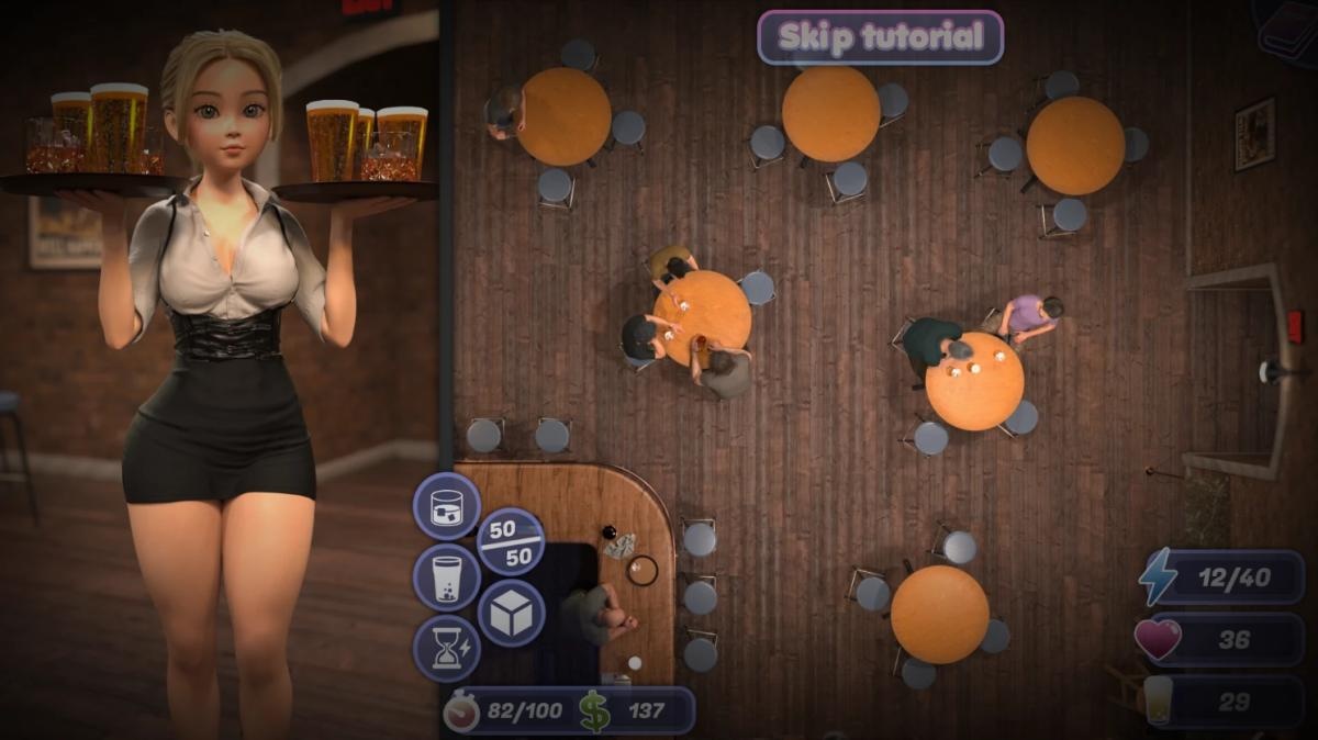 [887.1 MB] Spicy Waitress [InProgress, 0.2] (Caizer Games) [uncen] [2026, ADV, RPG, 3DCG, Animation, Home, Bar, Anal, Oral, Deepthroat, Vaginal, Group, Solo, Masturbation, Cumshot, Facial, in Mouth, Doggystyle, Incest, Straight, BDSM, Restraint, Corruption, Harassment, Big Tits, Big Ass, Big Dick, Shaved Pussy, Uniform, Female Protagonist, Mature, Old, Young, Age Disparity, Dilf, Teen, Pregnant, Virgin, Daughter, Father, Cute, Servant, Waitress, Win, Lin, APK, Indie, Ren'Py] [rus+eng]
