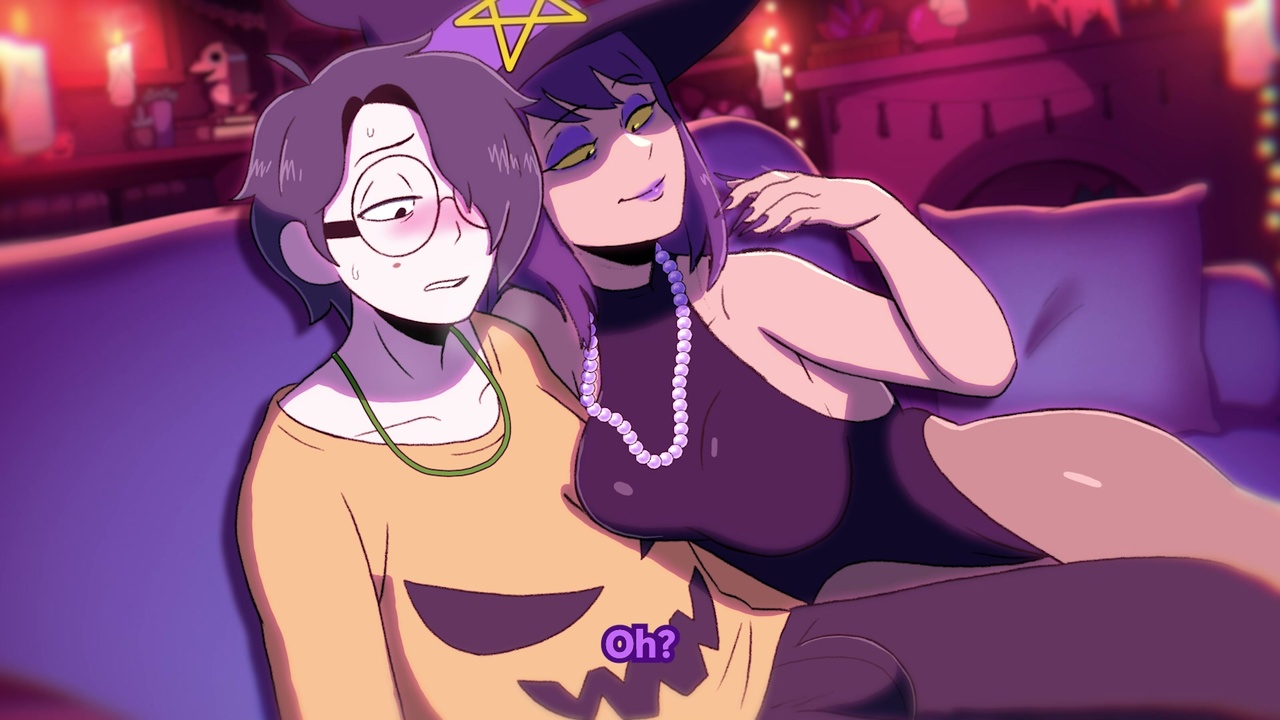 [2.18 GB] THE WITCHING HOUR / THE WITCHING HOUR (Lewdfroggo) [Oral, Deepthroat, Vaginal, Creampie, in Mouth, Blowjob, Kissing, Straight, WEBRip] [eng] [1080p]