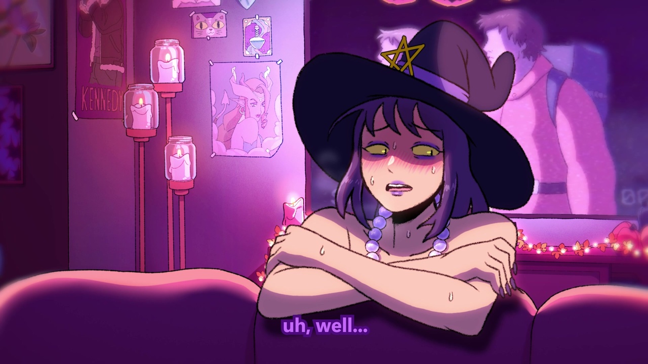 [2.18 GB] THE WITCHING HOUR / THE WITCHING HOUR (Lewdfroggo) [Oral, Deepthroat, Vaginal, Creampie, in Mouth, Blowjob, Kissing, Straight, WEBRip] [eng] [1080p]