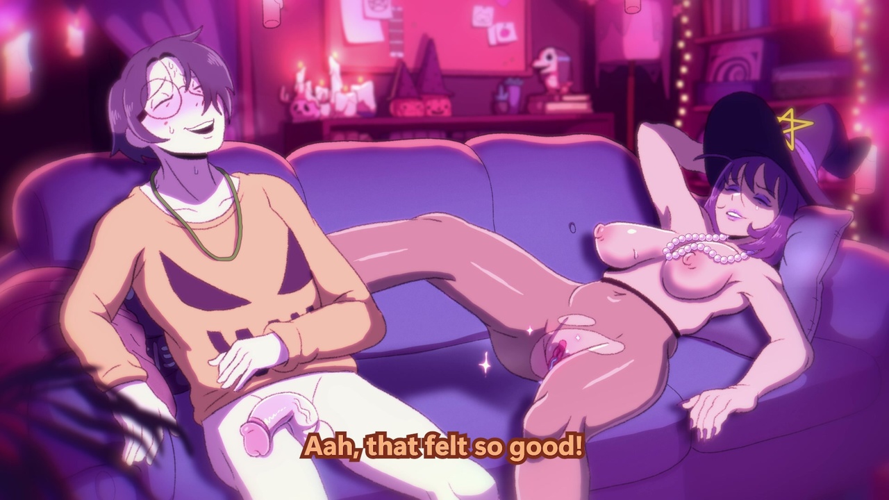 [2.18 GB] THE WITCHING HOUR / THE WITCHING HOUR (Lewdfroggo) [Oral, Deepthroat, Vaginal, Creampie, in Mouth, Blowjob, Kissing, Straight, WEBRip] [eng] [1080p]